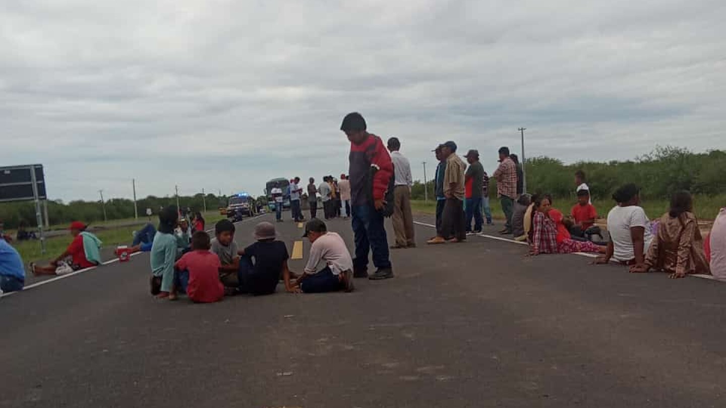 Comunidades ind&iacute;genas del Alto Paraguay anuncian cierre de ruta PY15 por falta de asistencia